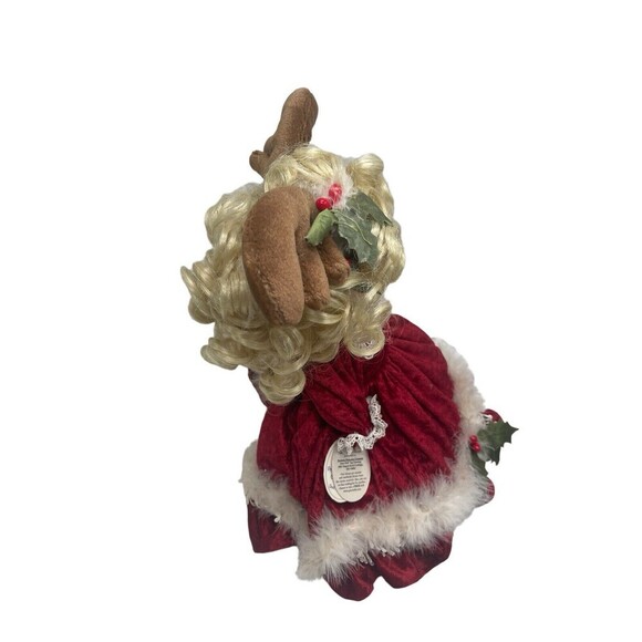 VTG Precious Moments Doll 16" Merry Christmoose 2003 Limited Edition #4248 RARE - Picture 9 of 16